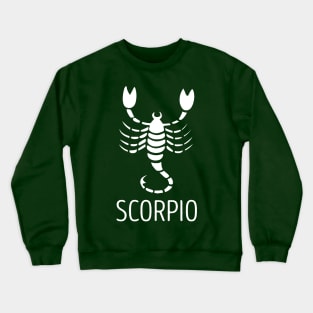 Astrological Zodiac Tee Shirts - Scorpio the Scorpion Crewneck Sweatshirt